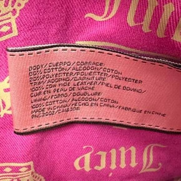 Juicy Couture Y2K Vintage Pink Mini Bag - Picture 9 of 9